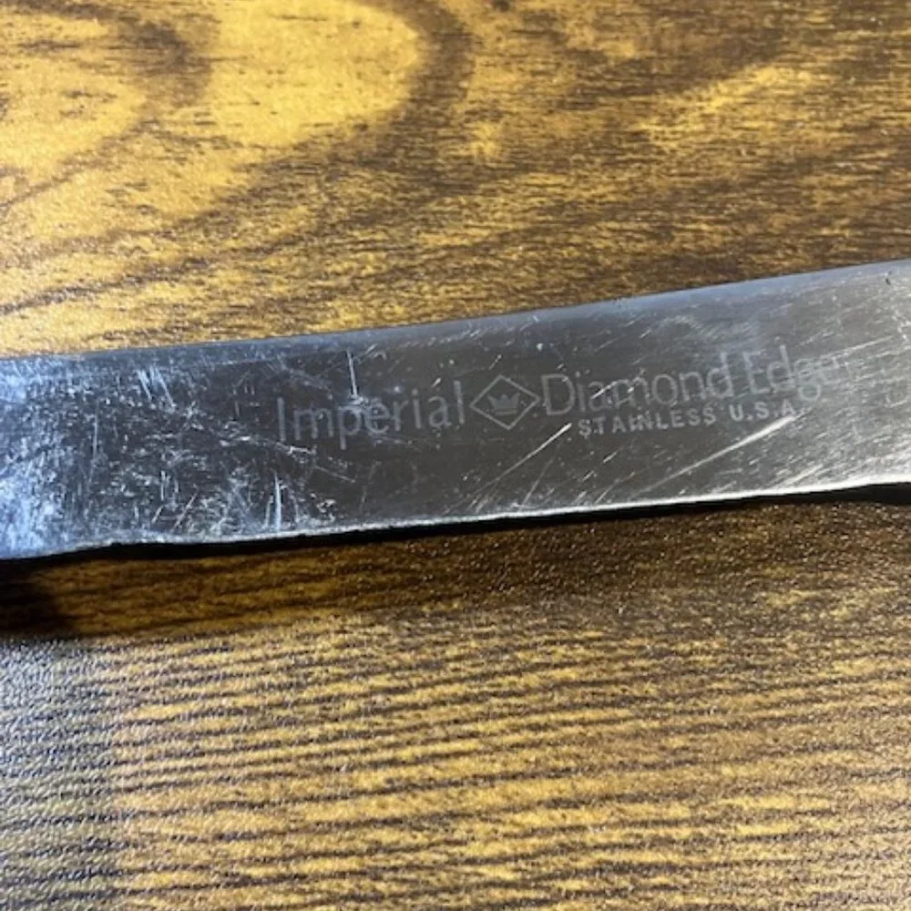 Vintage Imperial Diamond Fish Fillet Knife Stainless Steel Made in the USA‎